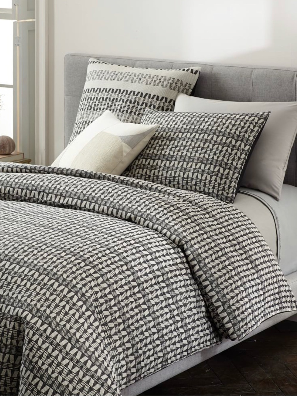West Elm Duvet Cover & Euro Sham